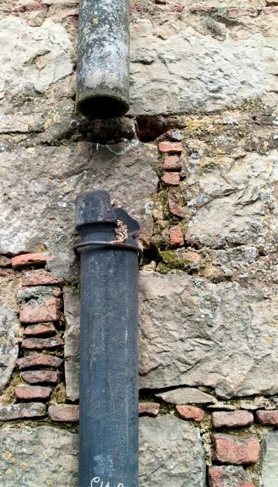 Broken Sewer Line