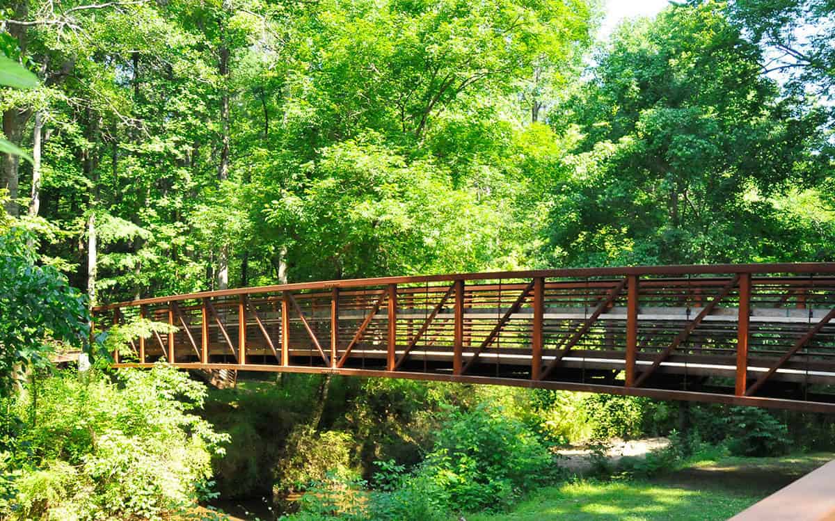 A bridge in Wald Park